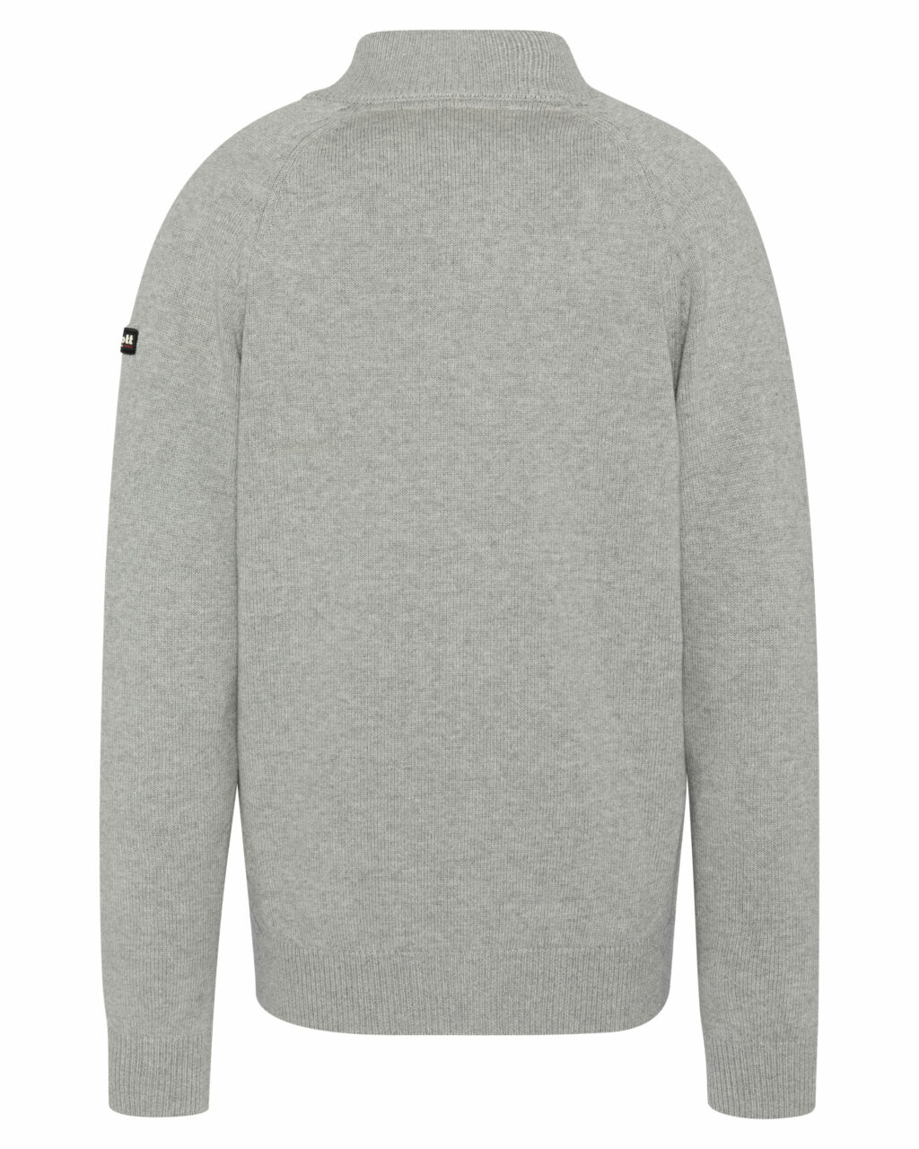 Pull Col V 100% Coton Schott - Coupe Droite, Manches Longues, Logo Brodé - 9